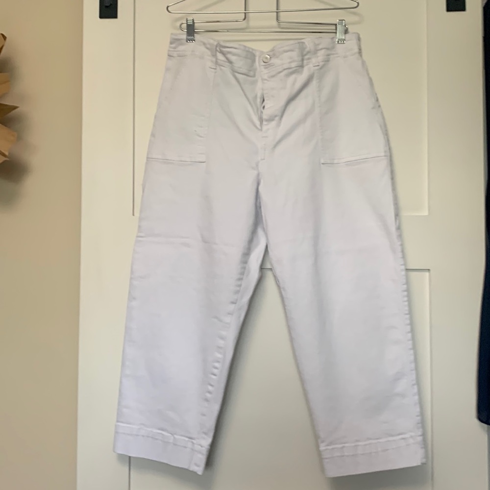 High rise petite capris